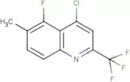 4-Chloro-5-fluoro-6-methyl-2-(trifluoromethyl)quinoline