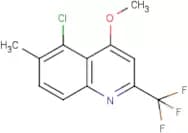 5-Chloro-4-methoxy-6-methyl-2-(trifluoromethyl)quinoline
