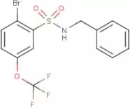 N-Benzyl-2-bromo-5-(trifluoromethoxy)benzenesulphonamide