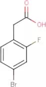 4-Bromo-2-fluorophenylacetic acid