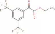 Ethyl [3,5-bis(trifluoromethyl)phenyl](oxo)acetate
