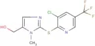 2-{[3-Chloro-5-(trifluoromethyl)pyridin-2-yl]thio}-5-(hydroxymethyl)-1-methyl-1H-imidazole