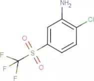 2-Chloro-5-(trifluoromethylsulphonyl)aniline