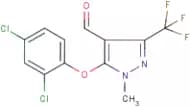 5-(2,4-Dichlorophenoxy)-1-methyl-3-(trifluoromethyl)-1H-pyrazole-4-carboxaldehyde