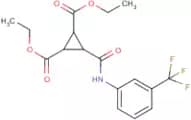 Diethyl 3-{[3-(trifluoromethyl)phenyl]carbamoyl}-1,2-cyclopropanedicarboxylate