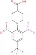 1-[2,6-Dinitro-4-(trifluoromethyl)phenyl]piperidine-4-carboxylic acid