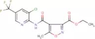 Ethyl 4-({[3-chloro-5-(trifluoromethyl)pyridin-2-yl]amino}carbonyl)-5-methylisoxazole-3-carboxylate
