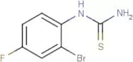 (2-Bromo-4-fluorophenyl)thiourea
