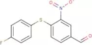 4-[(4-Fluorophenyl)thio]-3-nitrobenzaldehyde