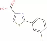 2-(3-Fluorophenyl)-1,3-thiazole-4-carboxylic acid