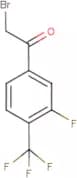 3-Fluoro-4-(trifluoromethyl)phenacyl bromide