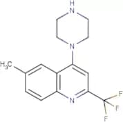 6-Methyl-4-(piperazin-1-yl)-2-(trifluoromethyl)quinoline