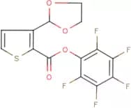 Pentafluorophenyl 3-(1,3-dioxolan-2-yl)thiophene-2-carboxylate