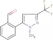 2-[1-Methyl-3-(trifluoromethyl)-1H-pyrazol-5-yl]benzaldehyde