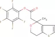 Pentafluorophenyl (6,7-dihydro-4-methyl-4H-thieno[3,2-c]pyran-4-yl)acetate