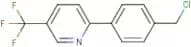 2-[4-(Chloromethyl)phenyl]-5-(trifluoromethyl)pyridine