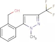2-[1-Methyl-3-(trifluoromethyl)-1H-pyrazol-5-yl]benzyl alcohol