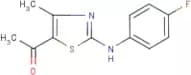 5-Acetyl-2-[(4-fluorophenyl)amino]-4-methyl-1,3-thiazole