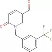 1,6-Dihydro-6-oxo-1-[3-(trifluoromethyl)benzyl]pyridine-3-carboxaldehyde