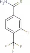 3-Fluoro-4-(trifluoromethyl)thiobenzamide