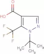 1-(tert-Butyl)-5-(trifluoromethyl)-1H-pyrazole-4-carboxylic acid