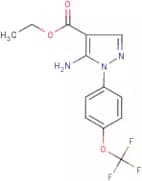 Ethyl 5-amino-1-[4-(trifluoromethoxy)phenyl]-1H-pyrazole-4-carboxylate