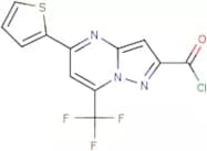 5-(Thien-2-yl)-7-(trifluoromethyl)pyrazolo[1,5-a]pyrimidine-2-carbonyl chloride