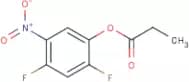 2,4-Difluoro-5-nitrophenyl propanoate