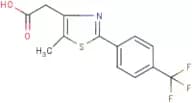 {5-Methyl-2-[4-(trifluoromethyl)phenyl]-1,3-thiazol-4-yl}acetic acid