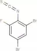 2,4-Dibromo-6-fluorophenyl isothiocyanate