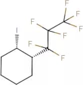cis-1-(Heptafluoropropyl)-2-iodocyclohexane