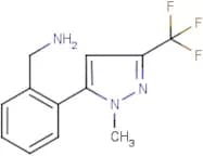 2-[1-Methyl-3-(trifluoromethyl)-1H-pyrazol-5-yl]benzylamine