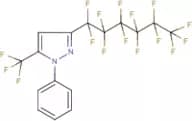 3(5)-(Perfluoro-n-hexyl)-5(3)-trifluoromethyl-1-(phenyl)pyrazole