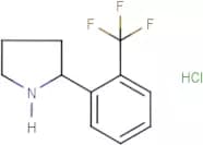 2-[2-(Trifluoromethyl)phenyl]pyrrolidine hydrochloride