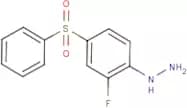 2-Fluoro-4-(phenylsulphonyl)phenylhydrazine