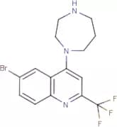 1-[6-Bromo-2-(trifluoromethyl)quinol-4-yl]homopiperazine