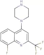 1-[8-Fluoro-2-(trifluoromethyl)quinolin-4-yl]piperazine