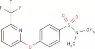 N,N-Dimethyl-4-{[6-(trifluoromethyl)pyridin-2-yl]oxy}benzenesulphonamide