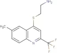 4-(2-Aminoethylthio)-6-methyl-2-(trifluoromethyl)quinoline