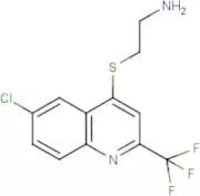 4-(2-Aminoethylthio)-6-chloro-2-(trifluoromethyl)quinoline