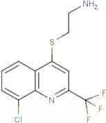 4-(2-Aminoethylthio)-8-chloro-2-(trifluoromethyl)quinoline