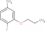 1-Fluoro-4-methyl-2-propoxybenzene