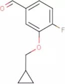 3-(Cyclopropylmethoxy)-4-fluorobenzaldehyde