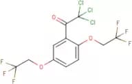 1,4-Bis(2,2,2-trifluoroethoxy)-2-(trichloroacetyl)benzene