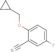 2-(Cyclopropylmethoxy)-5-fluorobenzonitrile