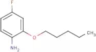 4-Fluoro-2-(pentyloxy)aniline
