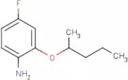 4-Fluoro-2-(pentan-2-yloxy)aniline