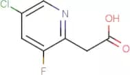 2-(5-Chloro-3-fluoropyridin-2-yl)acetic acid