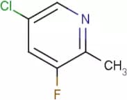 5-Chloro-3-fluoro-2-methylpyridine