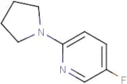 5-Fluoro-2-(pyrrolidin-1-yl)pyridine